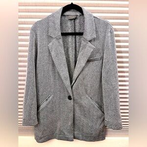 Dress Forum Herringbone Knit Blazer